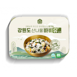 강원도 산나물 비빔밥